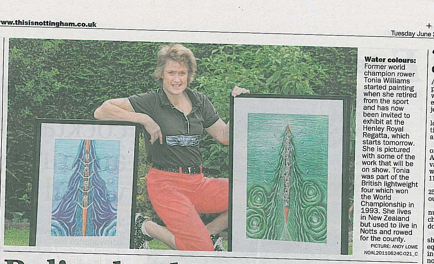 Nottingham Evening Post June 2011